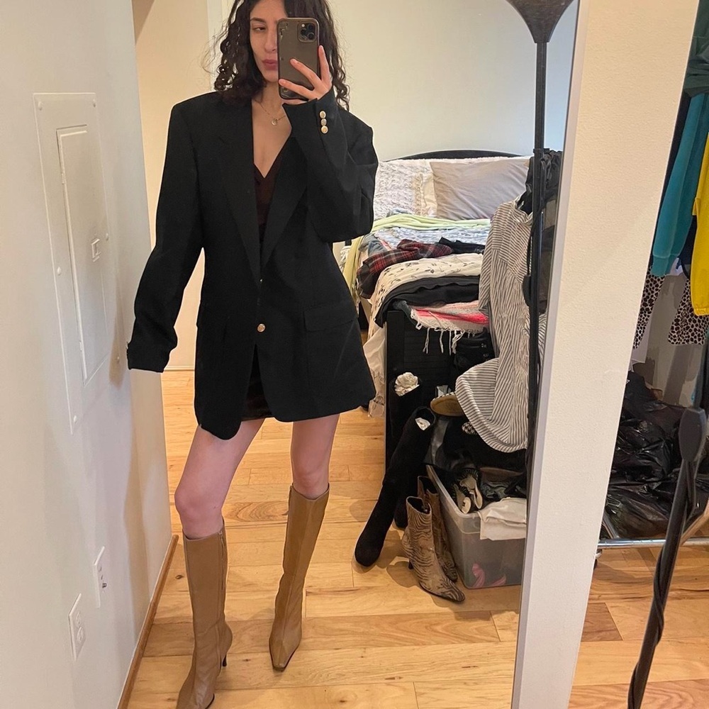 Classic Black Blazer for Men